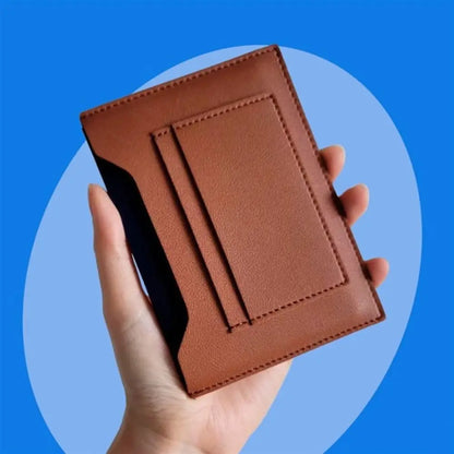 2025 Women Portable Multicolor Passport Cover Holder Case Multi-slots Waterproof Card Holder Men PU Leather Passport Bag Unisex