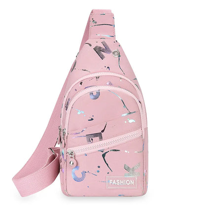 Chest Bag Crossbody Small Sling Backpack Sling Bag for Women, Chest Bag Daypack Crossbody for Travel Sport Crossbody Backpack