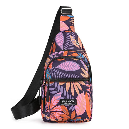 Breast Bag, Trendy And Versatile For Women, Large Capacity Single Shoulder Crossbody Bag, Outdoor Leisure And Simple Backpac