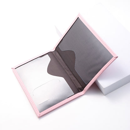 Women Men RFID Vintage Business Passport Covers Holder Multi-Function ID Bank Card PU Leather Wallet Case Travel Accessories