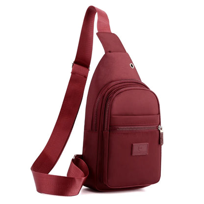 Women's Chest Bag Pure Color Nylon Women's Bag Good Quality Shoulder Bag Casual Women's Crossbody Bag Fashion Female Bag