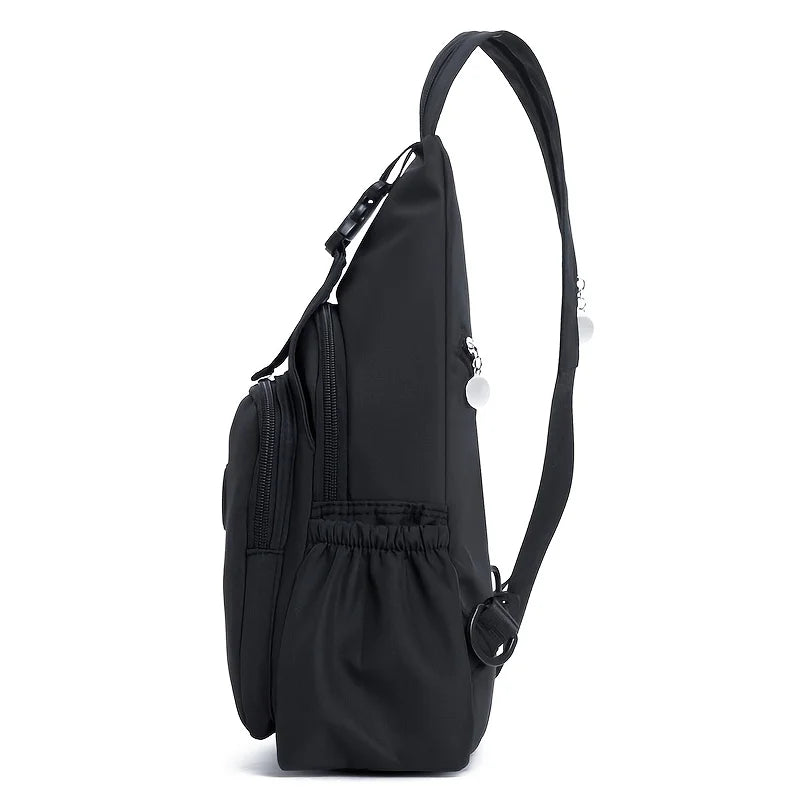 Fashion Trend Simple Casual Women Chest Bag with Large Capacity Multi-Functional Backpack