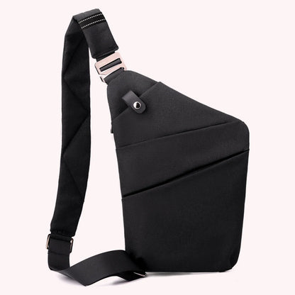 Travel Personal Anti-theft Crossbody Bag Mini Cross Body Bags Male One Shoulder Sling Bag Leisure Anti-splash Men's Chest Bag
