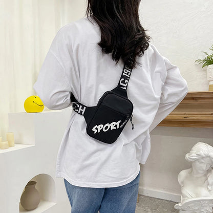 Men's Shoulder Bag INS Trend Waterproof Small Backpack Mobile Phone Man's Messenger Bag Square Bag Crossbody Bags