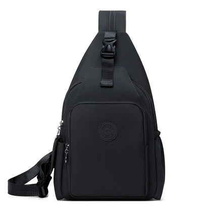 Fashion Trend Simple Casual Women Chest Bag with Large Capacity Multi-Functional Backpack