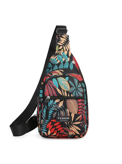 Breast Bag, Trendy And Versatile For Women, Large Capacity Single Shoulder Crossbody Bag, Outdoor Leisure And Simple Backpac