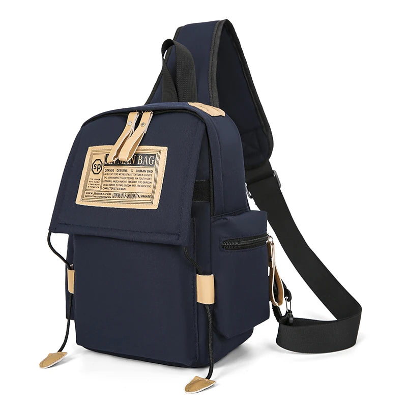 Chest Bag Shoulder Bag Women and Man Sling Crossbody Bag Messenger Waist Pack Bag Unisex