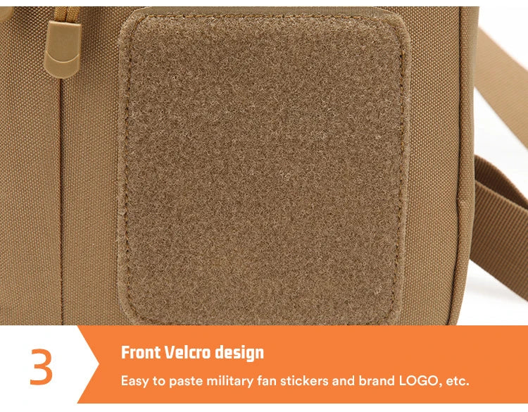 D12 Invisible Sling Waterproof and Wearable Crossbody Hunting and Camping Tactics Outdoor Shoulder Bag Versatile Wilderness