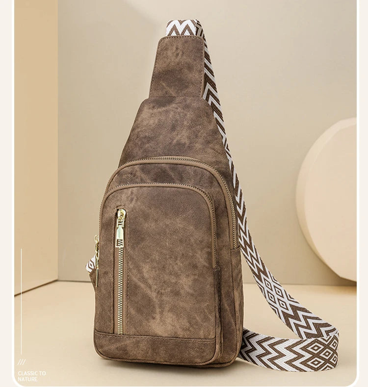 Women Bag Fashion Sling Bag for Woman High Quality PU Leather Pack Crossbody Chest Bolsa Feminina Sacs À Main Shoulder Messenger