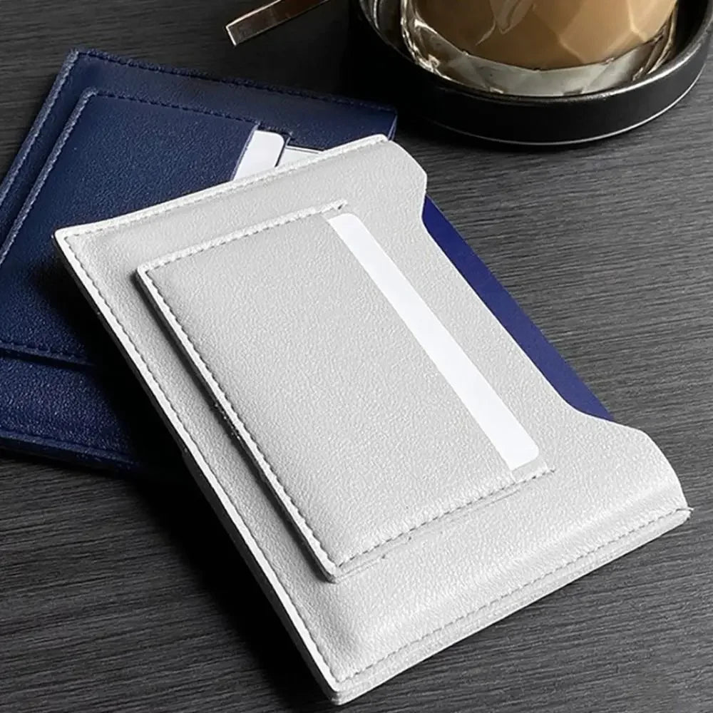 2025 Women Portable Multicolor Passport Cover Holder Case Multi-slots Waterproof Card Holder Men PU Leather Passport Bag Unisex