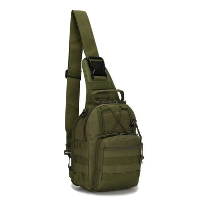 Tactical shoulder bag nylon high quality bag compact for outdoor sports hunting adventure Single Shoulder Chest backpack Camping