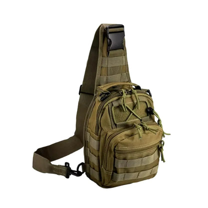 Tactical shoulder bag nylon high quality bag compact for outdoor sports hunting adventure Single Shoulder Chest backpack Camping