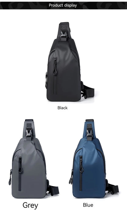 Rilibegan Shoulder Bag Fashionable Large Capacity Waterproof Lightweight Leisure Soft Comfortable Crossbody Bag