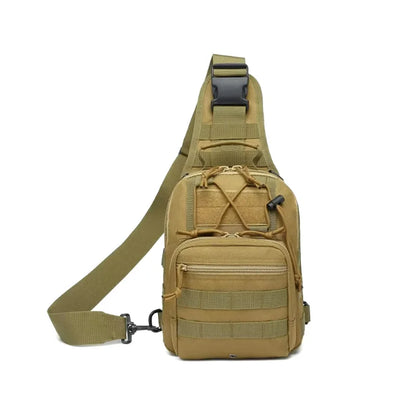 Tactical shoulder bag nylon high quality bag compact for outdoor sports hunting adventure Single Shoulder Chest backpack Camping