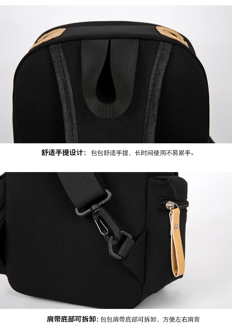 Chest Bag Shoulder Bag Women and Man Sling Crossbody Bag Messenger Waist Pack Bag Unisex