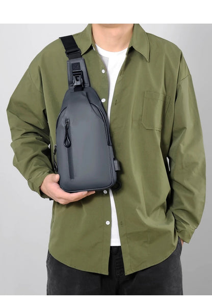 Rilibegan Shoulder Bag Fashionable Large Capacity Waterproof Lightweight Leisure Soft Comfortable Crossbody Bag