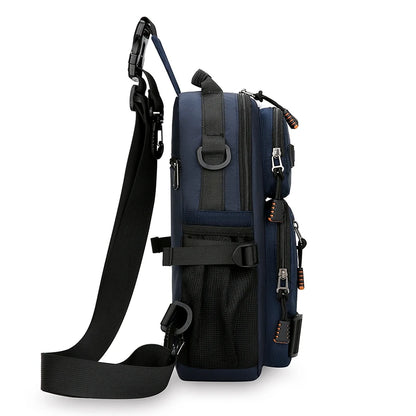 Fashion Men's Waist Packs Chest Bag High Quality Oxford Crossbody Bags For Men Fashion Casual Men Bag Handbag Male Chest Pack