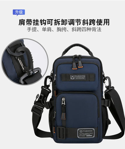 Fashion Men's Waist Packs Chest Bag High Quality Oxford Crossbody Bags For Men Fashion Casual Men Bag Handbag Male Chest Pack