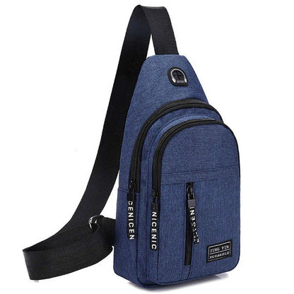 Men Shoulder Bags Chest Bag Multifuncional Crossbody Bags Travel Sling Bag