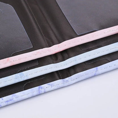 Fashion Women Men Passport Cover Pu Leather Marble Style Travel ID Credit Card Passport Holder Packet Wallet Purse Bags Pouch