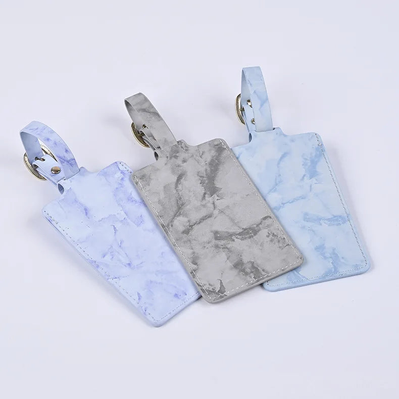 Fashion Women Men Passport Cover Pu Leather Marble Style Travel ID Credit Card Passport Holder Packet Wallet Purse Bags Pouch