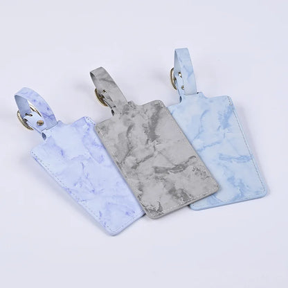 Fashion Women Men Passport Cover Pu Leather Marble Style Travel ID Credit Card Passport Holder Packet Wallet Purse Bags Pouch