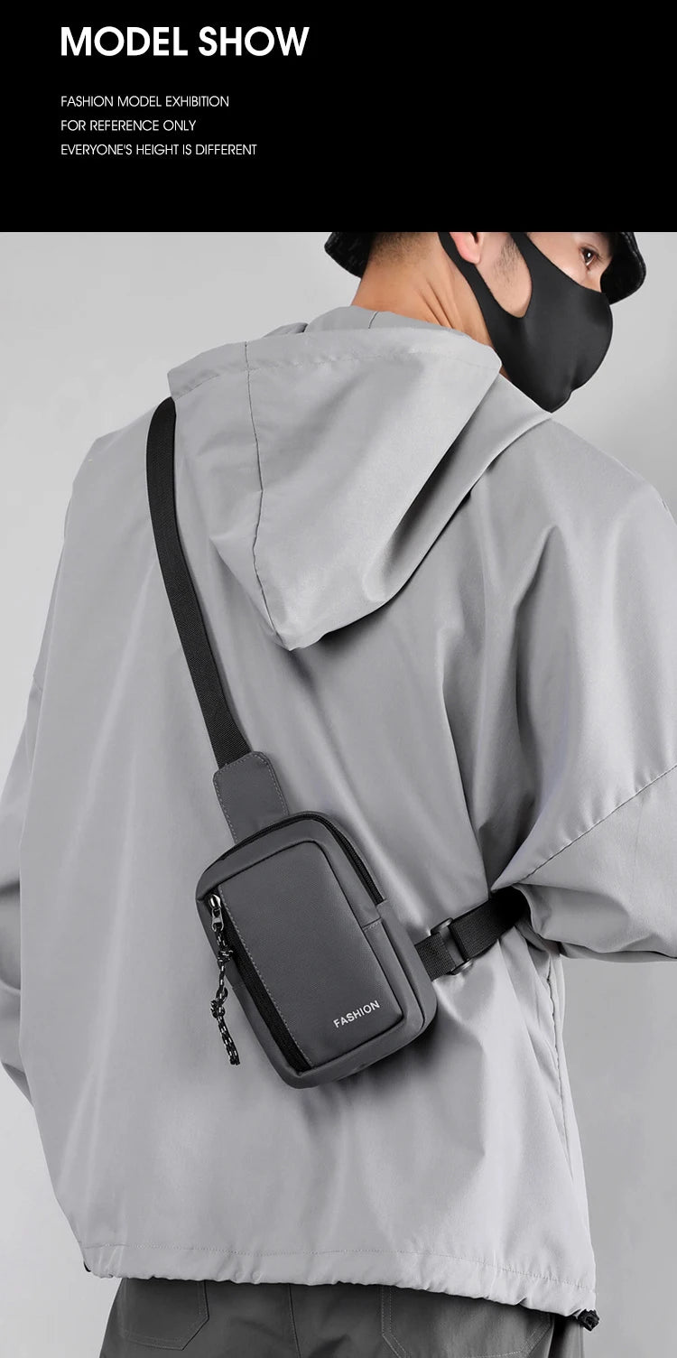 Casual Solid Men Crossbody Bags Male Oxford Handbag Shoulder Bags Boy Messenger Bags 2023 Man Handbags for Travel Satchel Black
