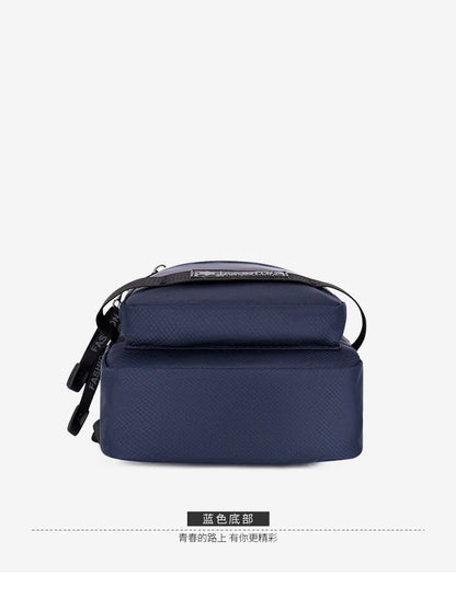 Chest Bag For Men New Large Capacity Shoulder Travel Lightweight Nylon Crossbody Bag Backpack