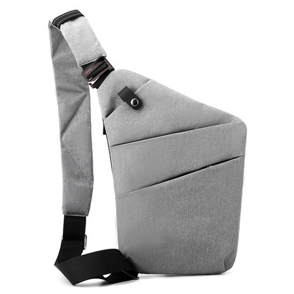 Travel Personal Anti-theft Crossbody Bag Mini Cross Body Bags Male One Shoulder Sling Bag Leisure Anti-splash Men's Chest Bag