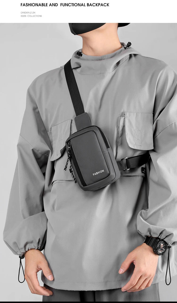 Casual Solid Men Crossbody Bags Male Oxford Handbag Shoulder Bags Boy Messenger Bags 2023 Man Handbags for Travel Satchel Black
