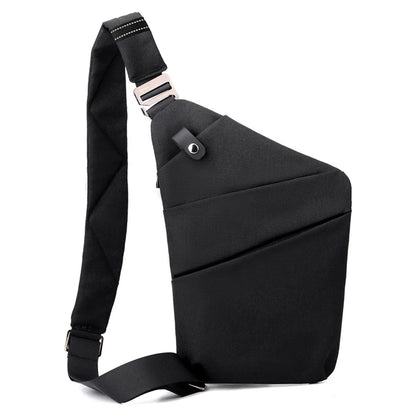 Travel Personal Anti-theft Crossbody Bag Mini Cross Body Bags Male One Shoulder Sling Bag Leisure Anti-splash Men's Chest Bag