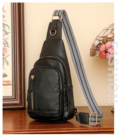 Women Bag Fashion Sling Bag for Woman High Quality PU Leather Pack Crossbody Chest Bolsa Feminina Sacs À Main Shoulder Messenger