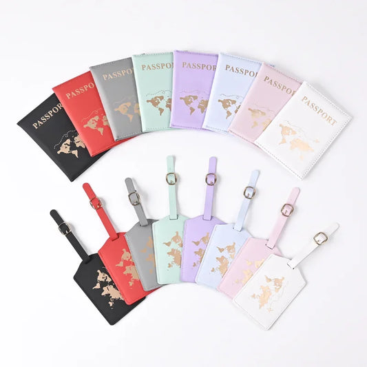 Passport Holder Ticket Covers Case for Women Men Travel Passport Protective Cover Luggage Tags Bags Travel Accessories