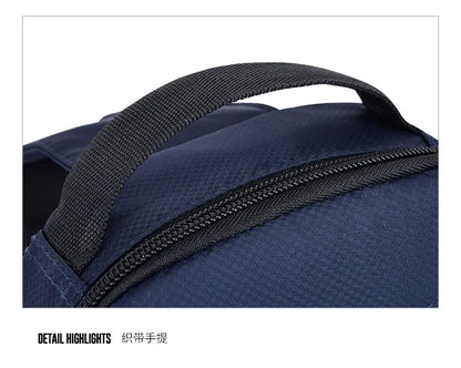 Chest Bag For Men New Large Capacity Shoulder Travel Lightweight Nylon Crossbody Bag Backpack
