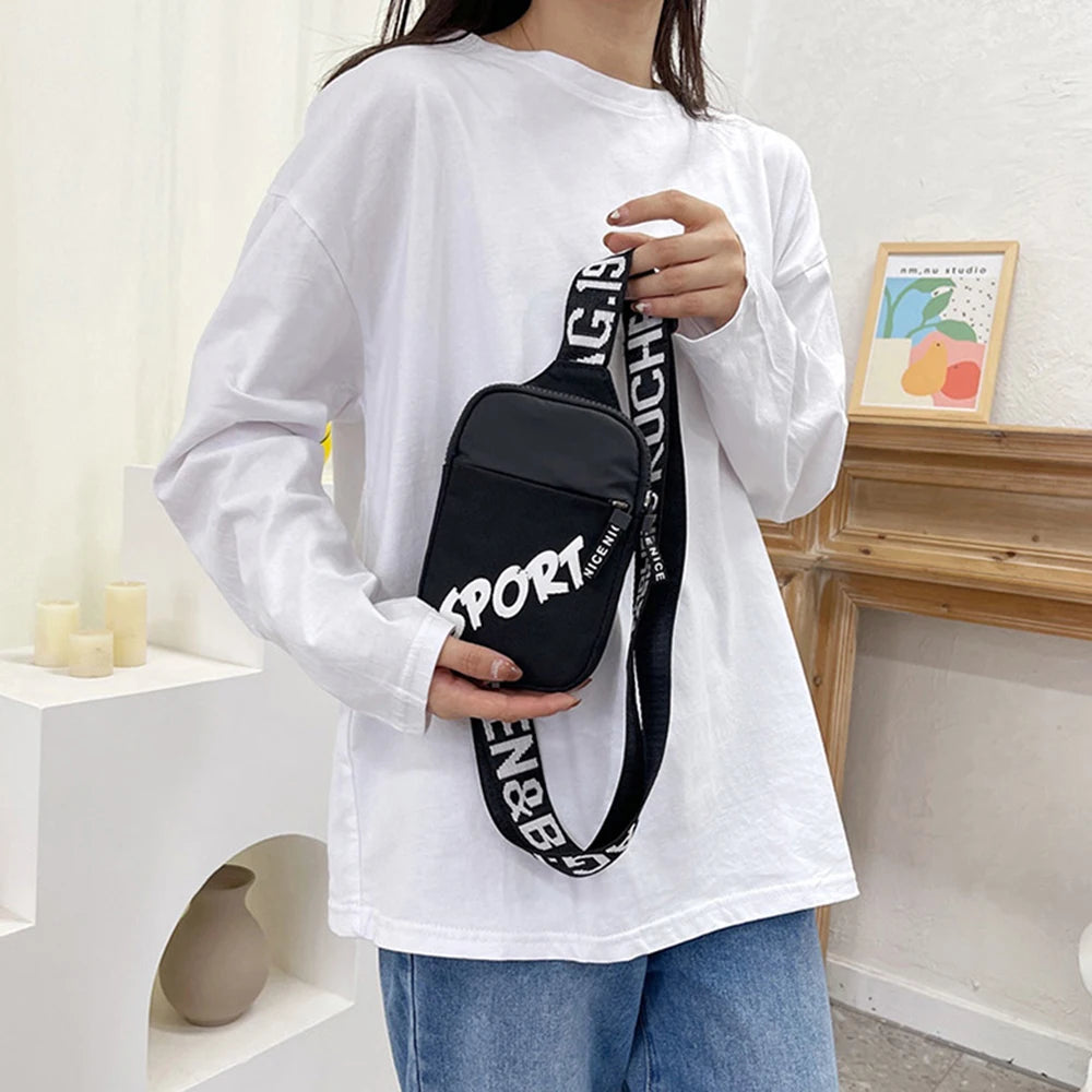 Men's Shoulder Bag INS Trend Waterproof Small Backpack Mobile Phone Man's Messenger Bag Square Bag Crossbody Bags