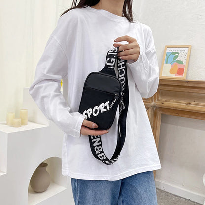 Men's Shoulder Bag INS Trend Waterproof Small Backpack Mobile Phone Man's Messenger Bag Square Bag Crossbody Bags