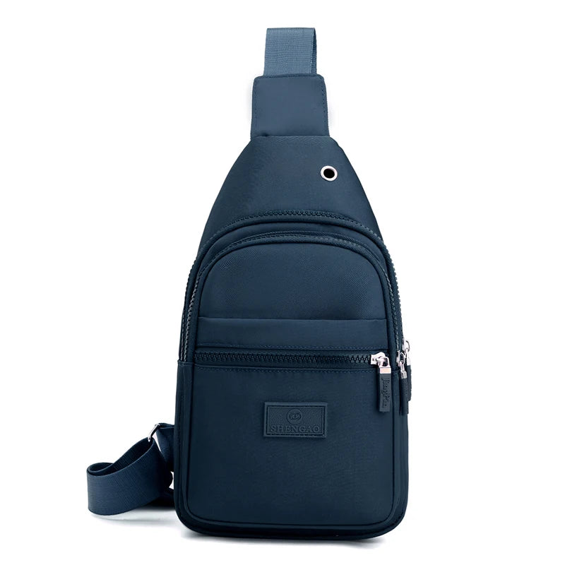 Women's Chest Bag Pure Color Nylon Women's Bag Good Quality Shoulder Bag Casual Women's Crossbody Bag Fashion Female Bag