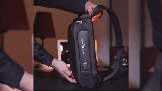 Men's Usb Crossbody Bag Anti-Theft Shoulder Bags Waterproof Oxford Waist Bag Multifunction Short Travel Messenger Chest Pack